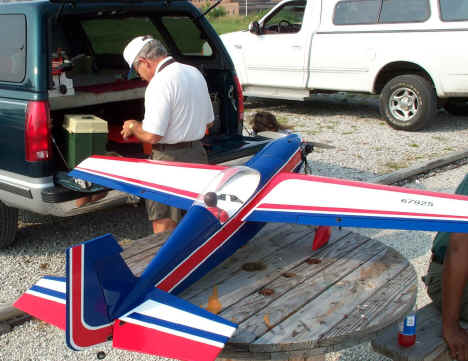 Steve Ragsdale and his Goldberg Extra 300